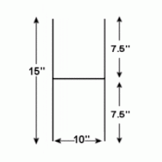 10" x15" Step Frames -Box - 50 Items
