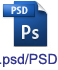 icon of psd image
